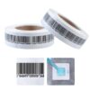 4×4 cm EAS 8.2 MHz RF Security Soft Labels